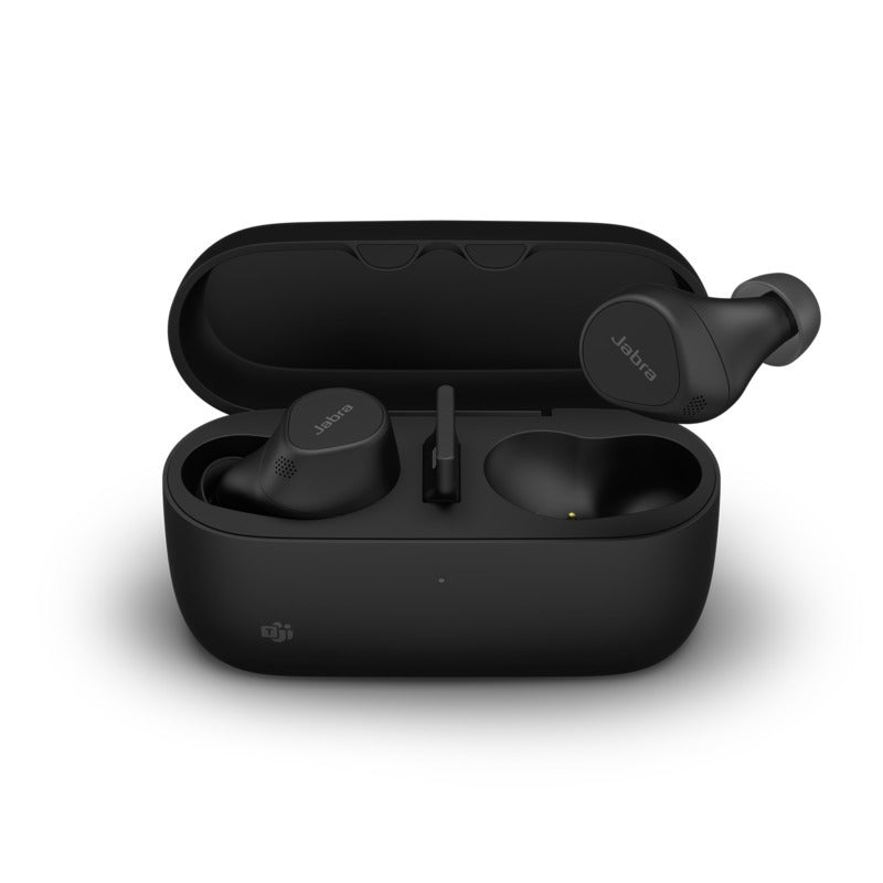JABRA Evolve2 Buds Wireless Earbuds - Microsoft Teams & Open Office Certified - Active Noise Cancelling - 33hr Battery - USB A