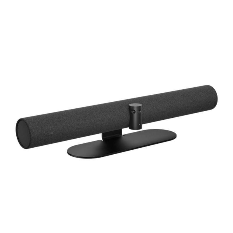 Jabra PanaCast 50 1800 4K video bar with 3x13MP cameras, 8 mics & 4 speakers. Ideal for medium rooms, Zoom & Teams conferencing.