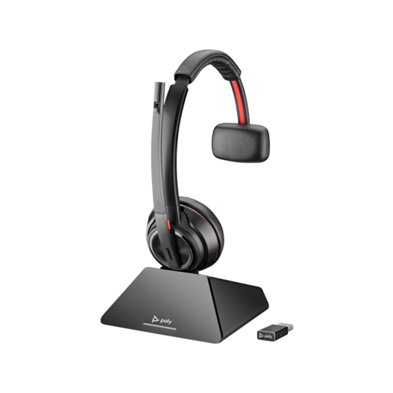 Savi W8210 UC 3 in 1 Over-The-Head Mono DECT Headset