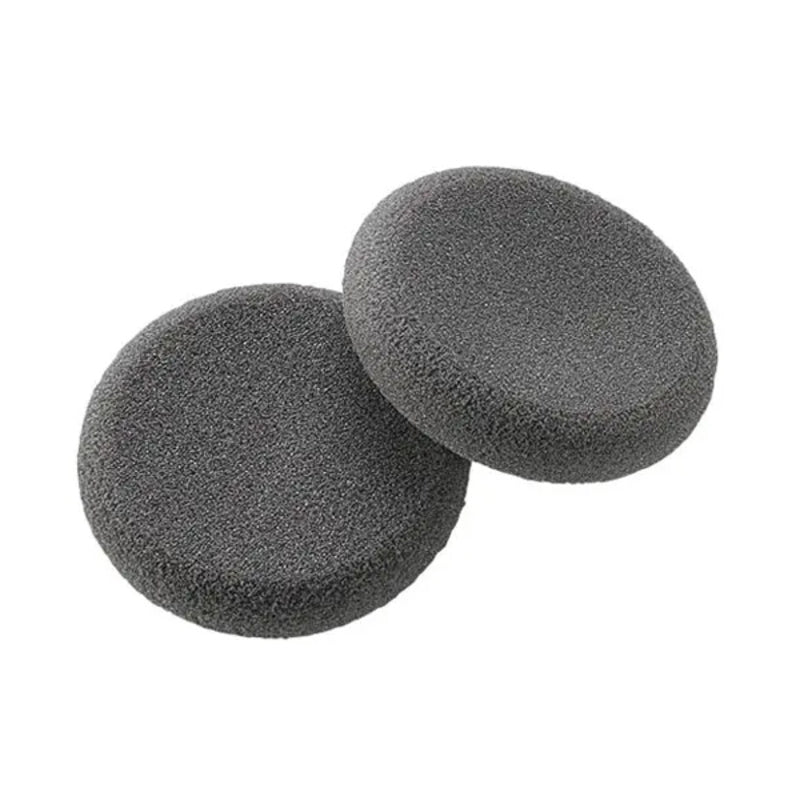HP POLY SPARE EAR CUSHIONS (QTY 2) FOAM BLACK PRACTICA SUPRAPLUS