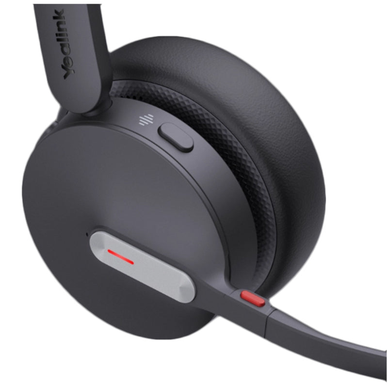Yealink BH70 Entry-Level Stereo Bluetooth Headset with BT51 Dongle, Black, USB-C MS