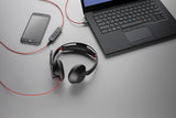 Blackwire C5220 Wideband Binaural USB-A Headset with 3.5mm plug