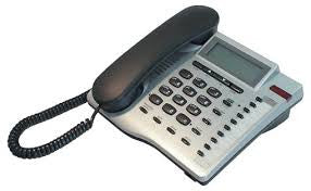 Interquartz Gemini IQ335 Analogue Phone (Silver)