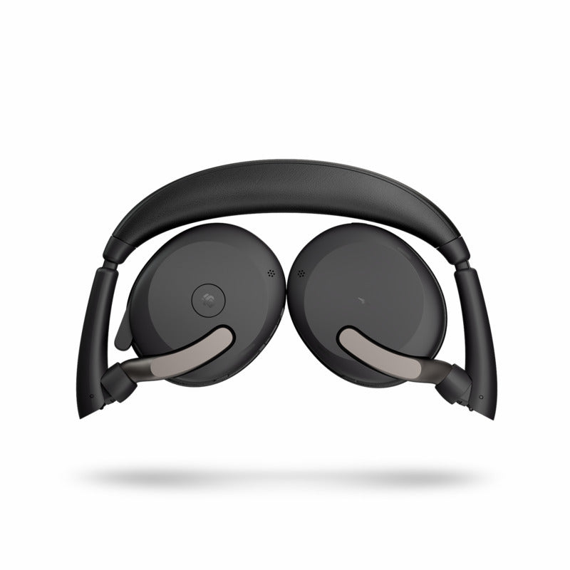 Evolve2 65 Flex Bluetooth Headset - USB-C MS Stereo with Wireless Charging Stand