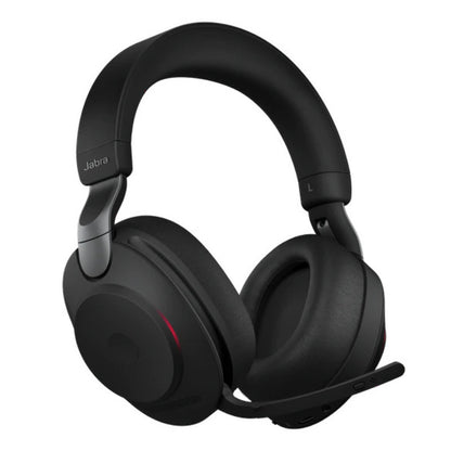 JABRA Evolve2 85 Stereo Wireless Headset - Microsoft Teams & Open Office Certified - Active Noise Cancelling Spatial Audio - 30m Range - USB A