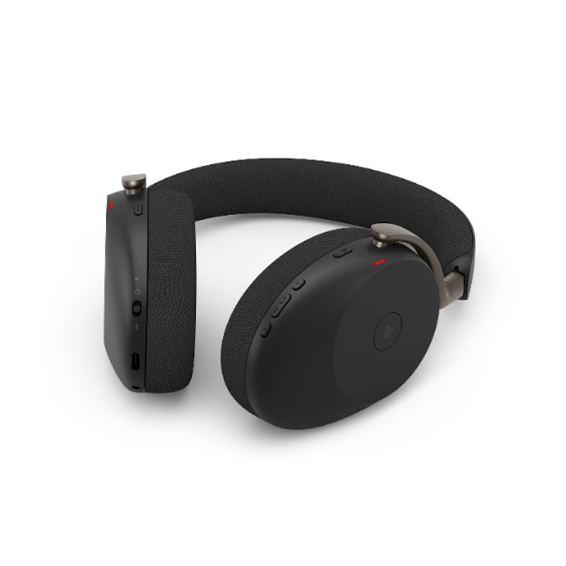 Jabra Evolve3 85 MS Stereo Bluetooth Headset - Advanced ANC - Link 390c USB-C - Black