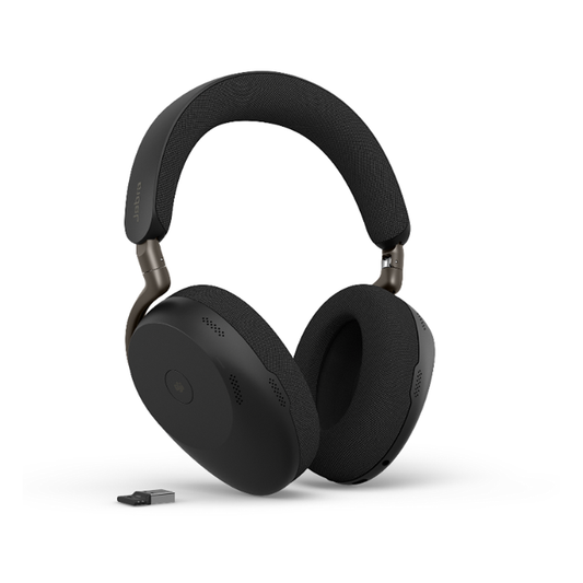 Jabra Evolve3 85 MS Stereo Bluetooth Headset - Advanced ANC - Link 390c USB-C - Black