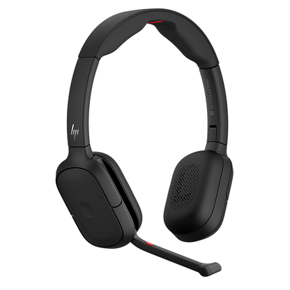 HP Poly Focus 625 Fold Bluetooth Headset - Stereo - Hybrid ANC - Teams Certified - BT700 USB-C Dongle w/USB-A Adapter - C56XSAA